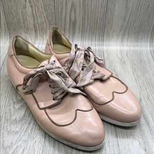 Sarah Flint Blush Pink Flats